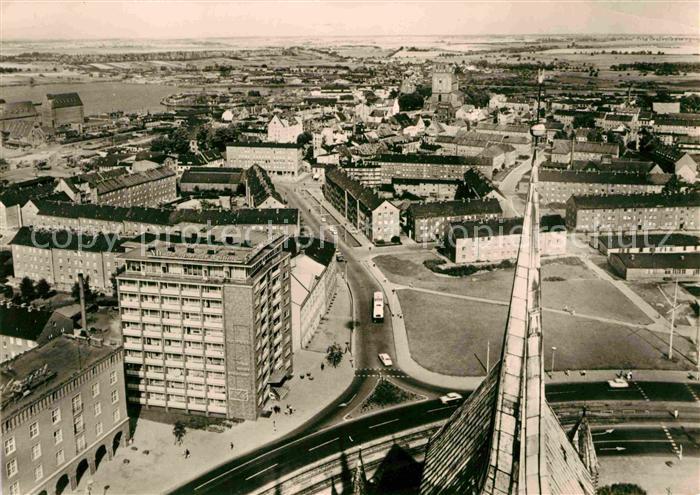 Rostock Blick von Marienkirche