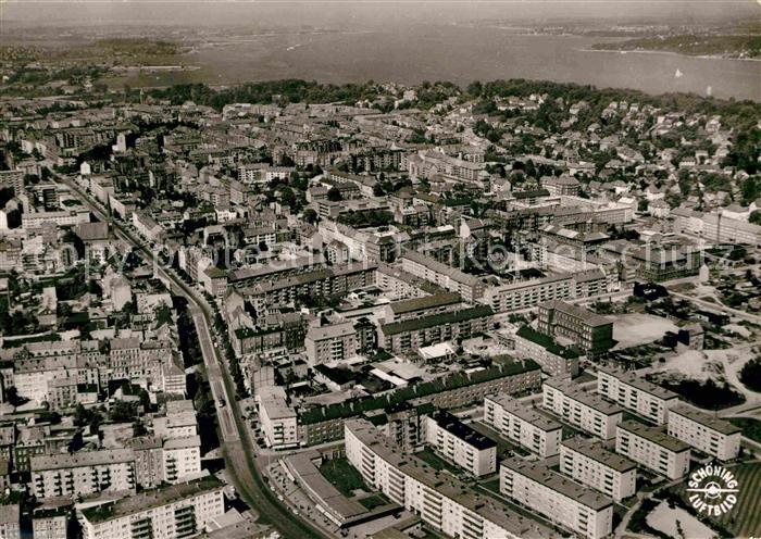 Kiel Fliegeraufnahme Haltenauer Strasse