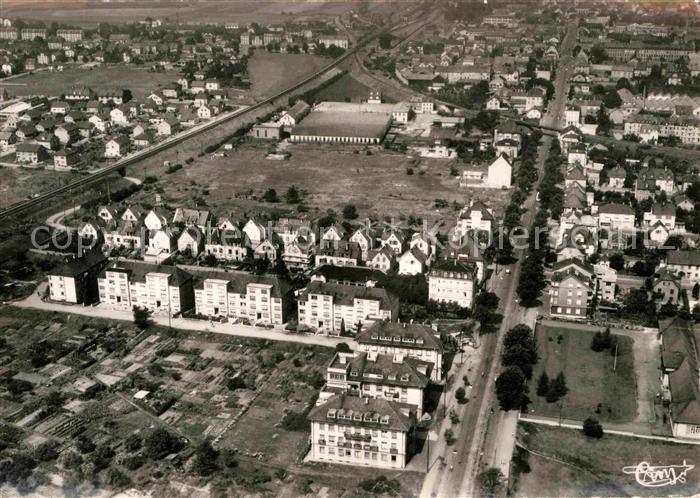Saint-Louis Elsass Fliegeraufnahme