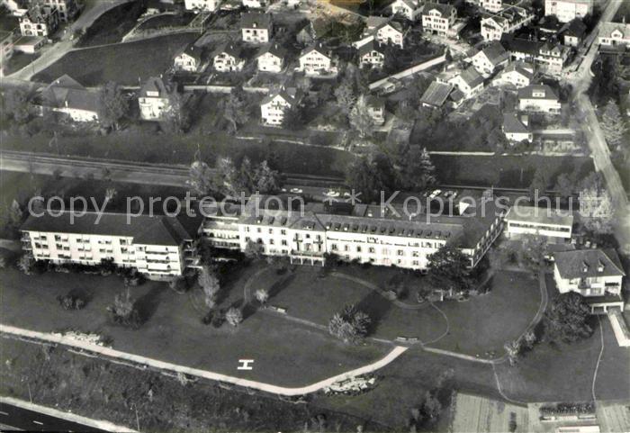 Maennedorf Fliegeraufnahme Kreisspital