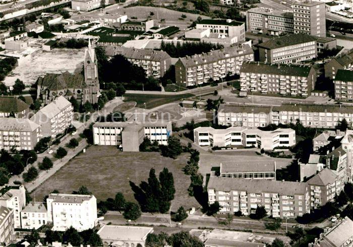 HAMBURG  CITY Fliegeraufnahme Schule Kaethnerkamp