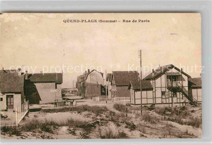Quend Plage les Pins Rue de Paris