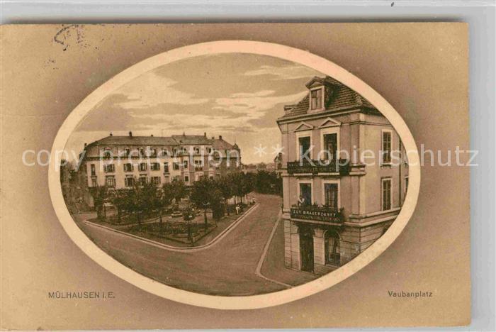 Muelhausen Elsass Vaubanplatz