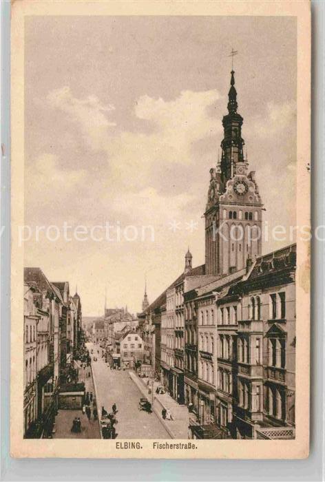Elbing Elblag Fischerstrasse