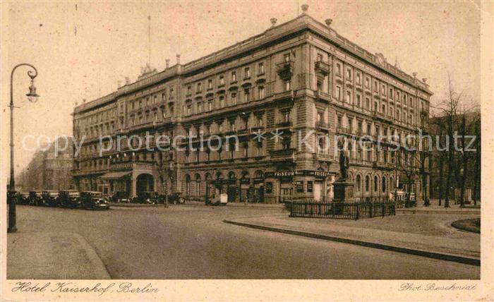 Berlin Hotel Kaiserhof