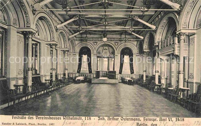 Berlin Festsaele des Vereinshauses