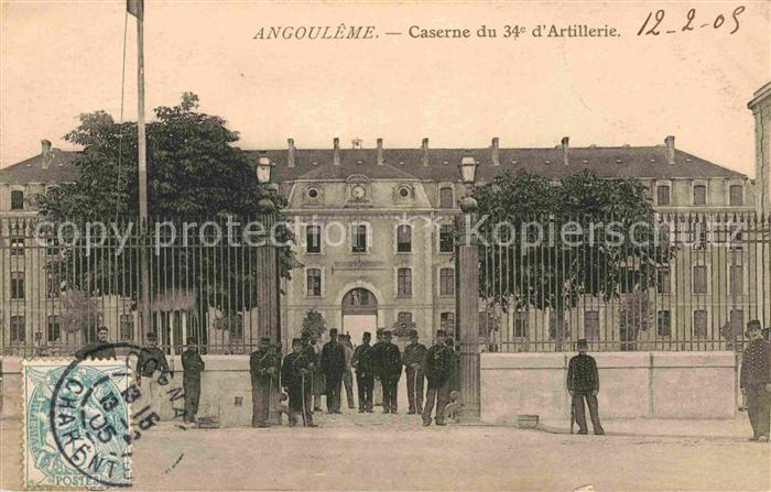 Angouleme Caserne du 34e Artillerie