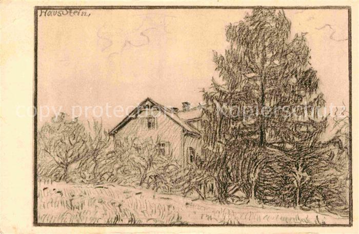 Kandern Villa Stein Zeichnung