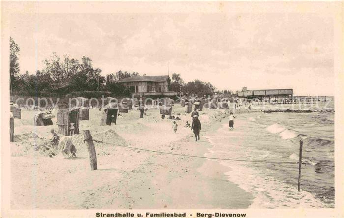 Berg-Dievenow Pommern Strandhalle Familienbad