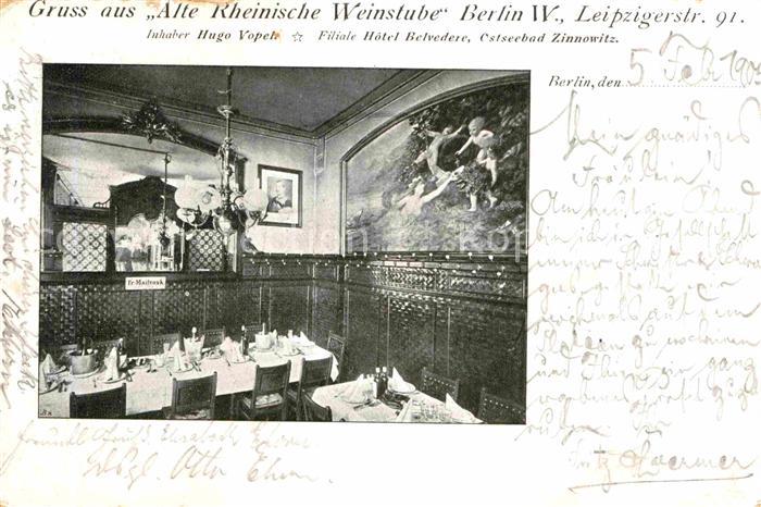 Berlin Alte Rheinische Weinstube