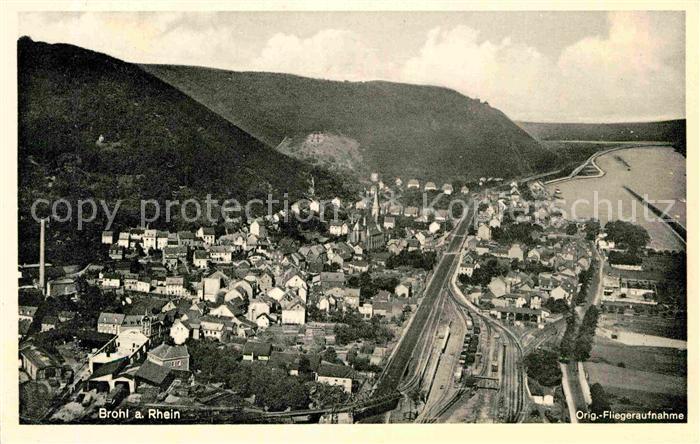 Brohl Eifel Fliegeraufnahme