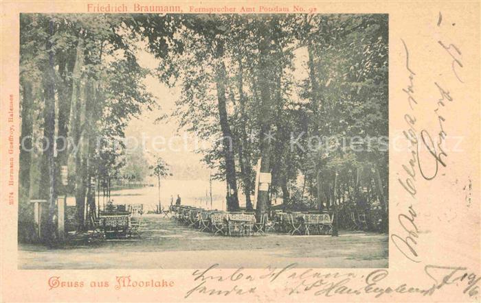 Moorlake Waldpartie Gartenwirtschaft