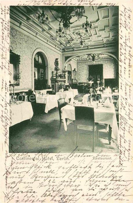 Berlin Continental Hotel Restaurant