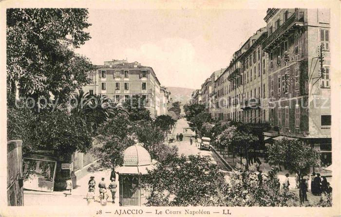 Ajaccio Le Cours Napoleon