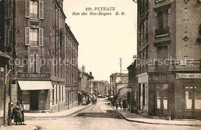 Puteaux Rue des Bas Rogers