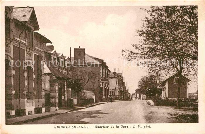 Seiches-sur-le-Loir Quartier de la Gare
