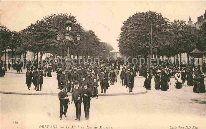 Orleans Loiret Le Mail un Jour de Musique