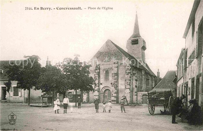 Concressault Place de l'Eglise