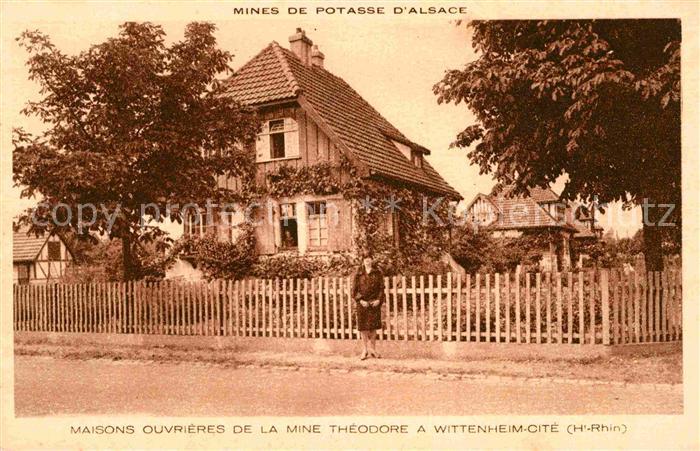 Wittenheim Maisons ouvrieres de la Mine Theodore
