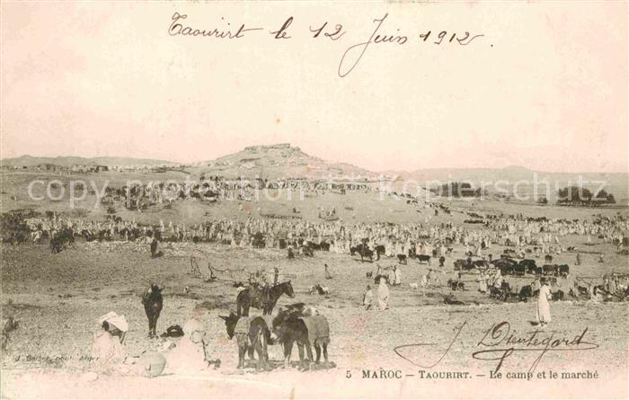 Taourirt Le camp et le marche