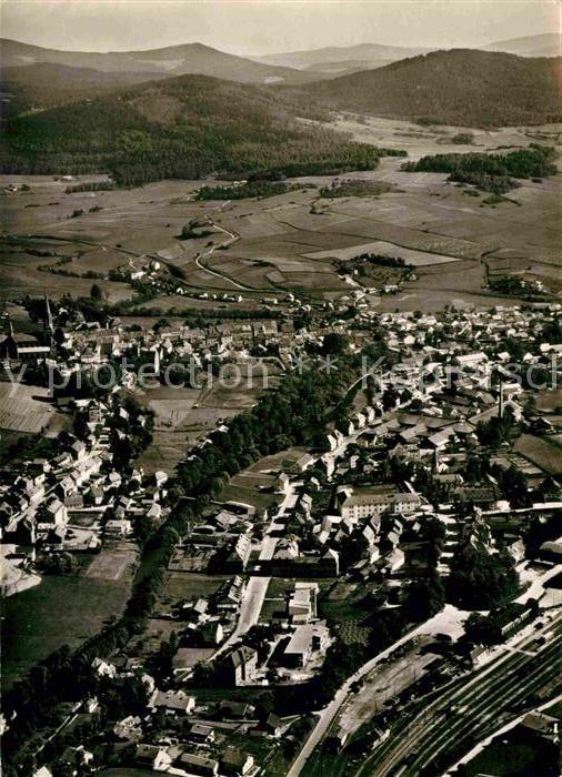 Zwiesel Niederbayern Fliegeraufnahme