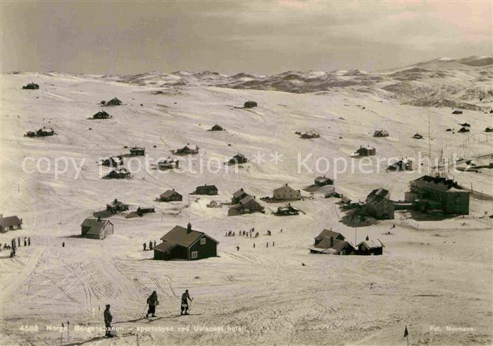 Bergensbanen Oslo Sportsbyen ved Ustaoset hotell