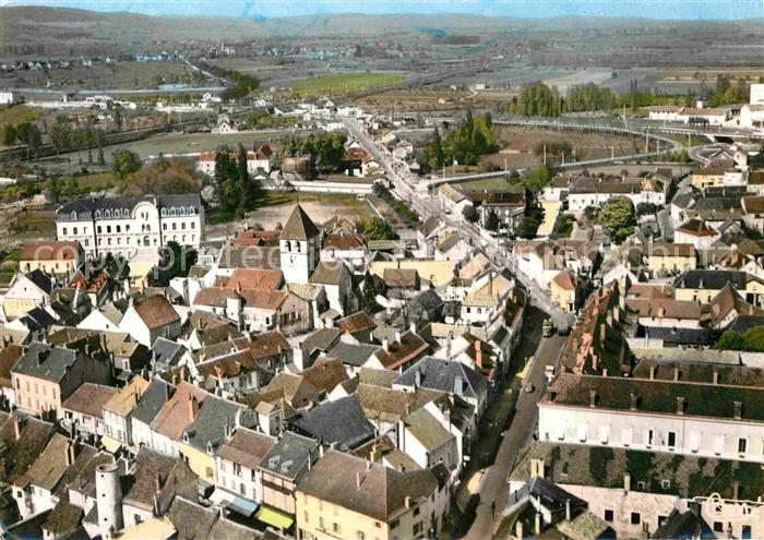 Chagny Saone-et-Loire Vue aerienne sur le Centre
