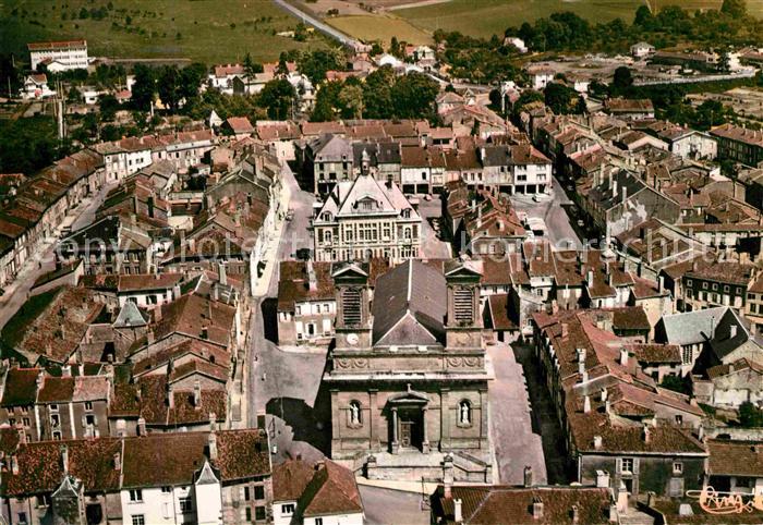 Stenay Vue aerienne Le Centre