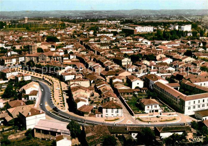 Castelsarrasin Vue panoramique aerienne