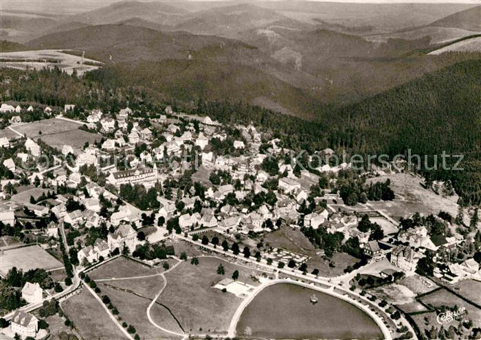 Hahnenklee-Bockswiese Harz Fliegeraufnahme