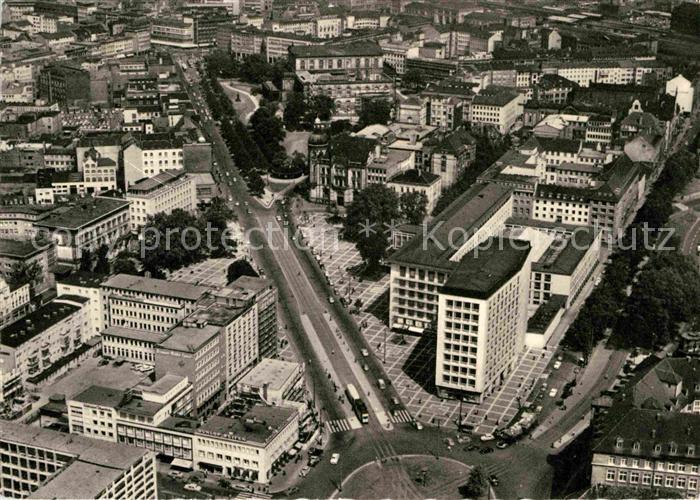 Hannover Aegidientorplatz mit Georgstrasse Fliegeraufnahme