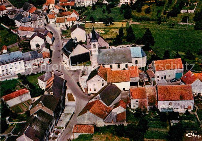 Falaen Ruines du chateau medieval de Montaigle Vue aerienne