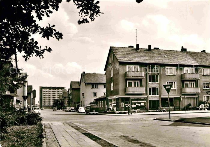 Goslar Danziger Strasse mit Hochhaus