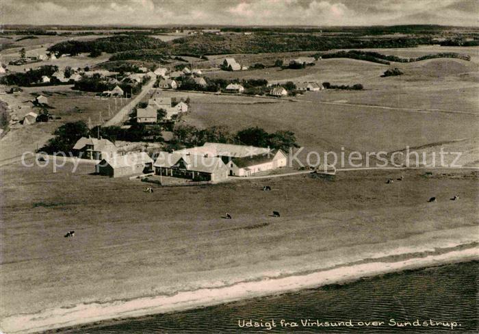 Hojslev Udsigt fra Virksund over Sundstrup