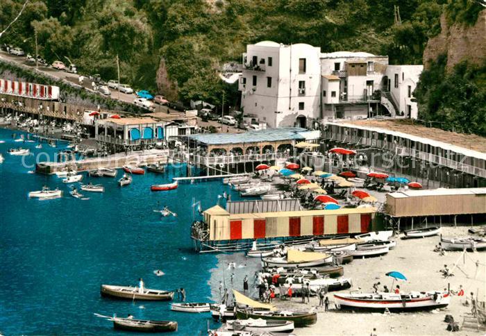 Vico Equense Hafen Strand