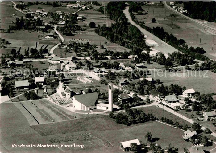 Vandans Vorarlberg Fliegeraufnahme