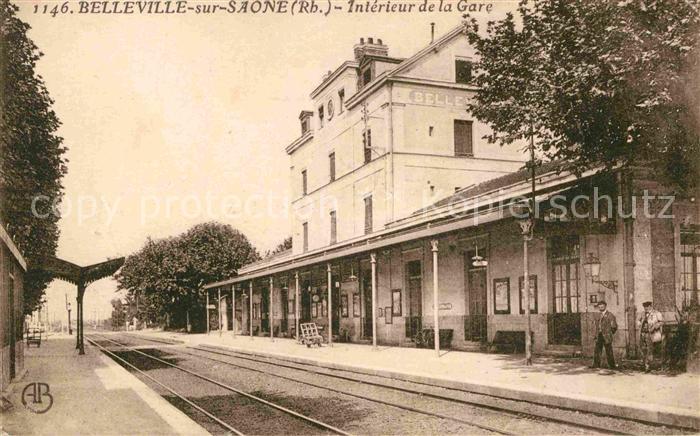 Belleville-sur-Saone Interieur de la Gare