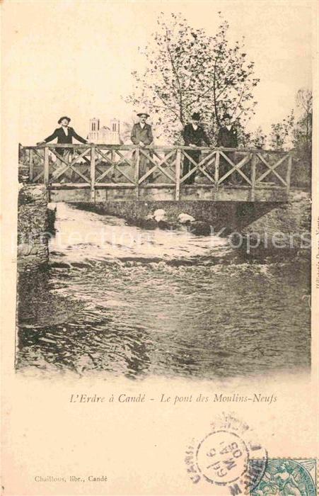 Cande Le pont des Moulins Neufs