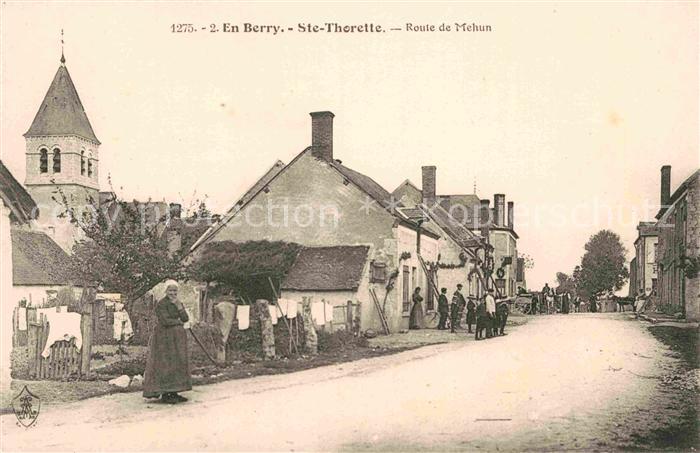 Sainte-Thorette En Berry Route de Mehun