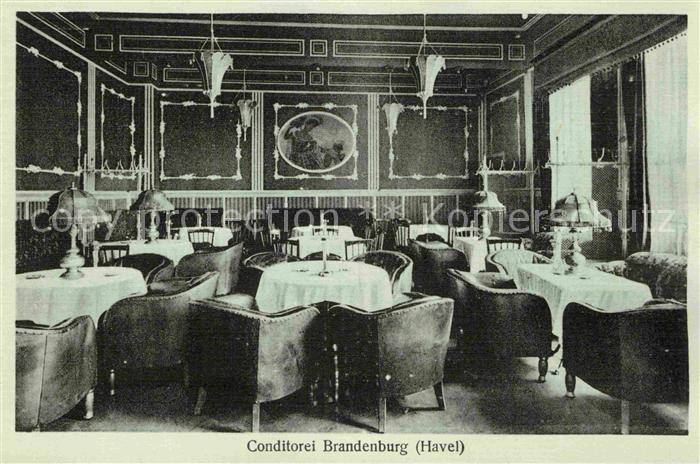 Brandenburg Havel Conditorei Gastraum