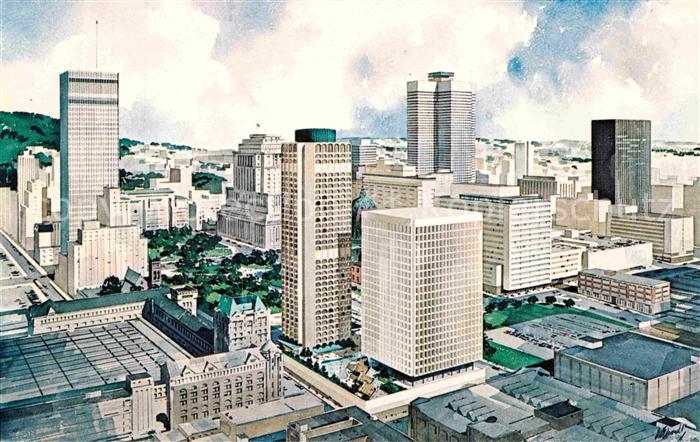 Montreal Quebec Fliegeraufnahme