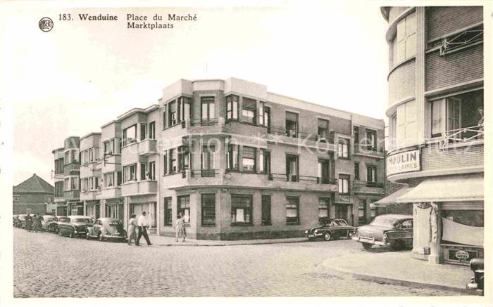 Wenduine Marktplatz