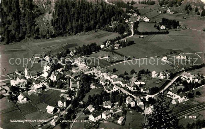 Mallnitz Kaernten Fliegeraufnahme