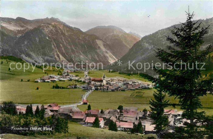 Tannheim Tirol Panorama