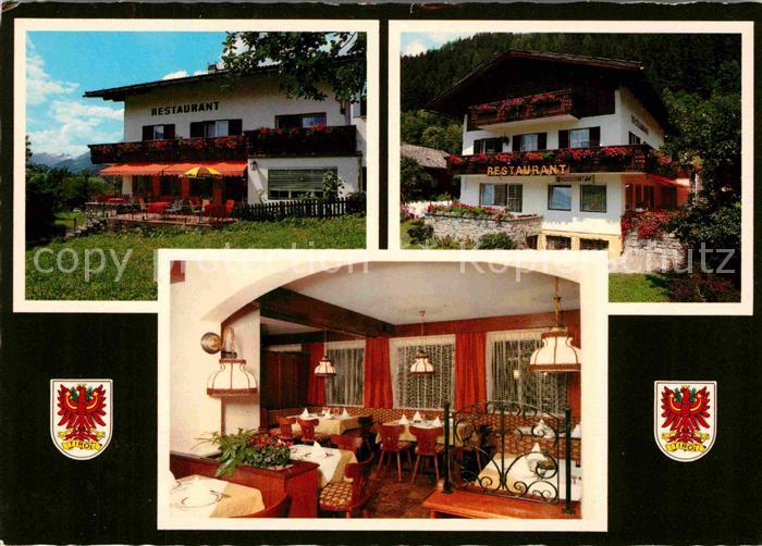 Matrei Osttirol Restaurant Pension Malham Gaststube Terrasse
