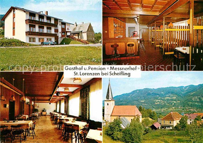 St Lorenzen Wechsel Gasthof Pension Messnerhof Gasträume Ki