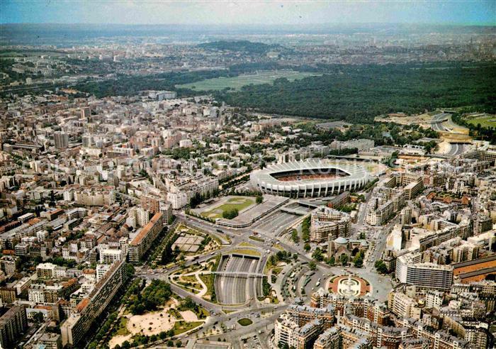 Paris Parc des Princes Vue aerienne