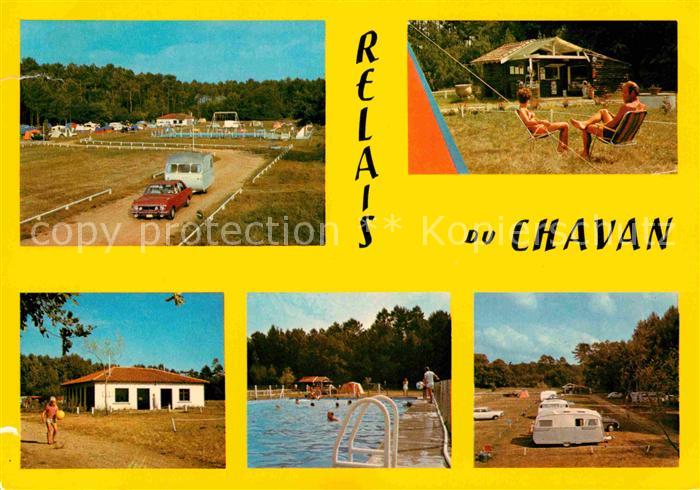Laruscade Relais du Chavan Camping Caravaning Schwimmbad