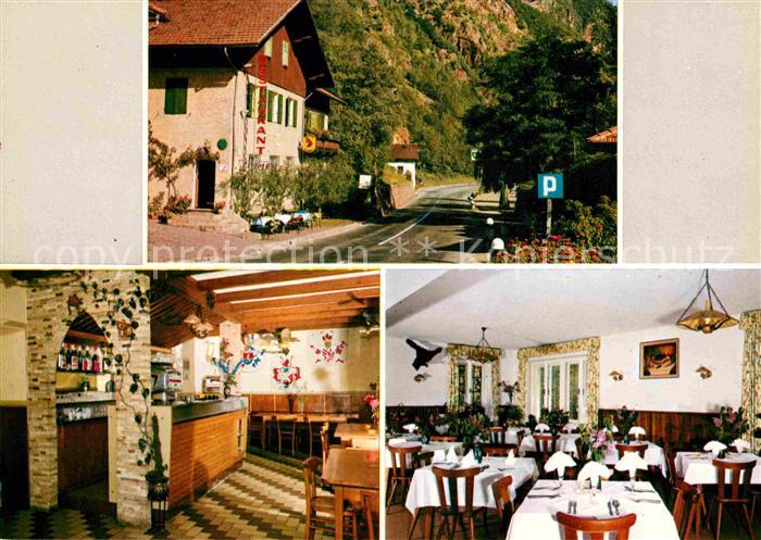 Bozen Suedtirol Gasthof Steg Eisacktal Gastraum Theke