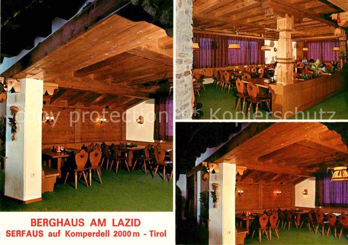 Serfaus Tirol Berghaus am Lazid Gastraeume